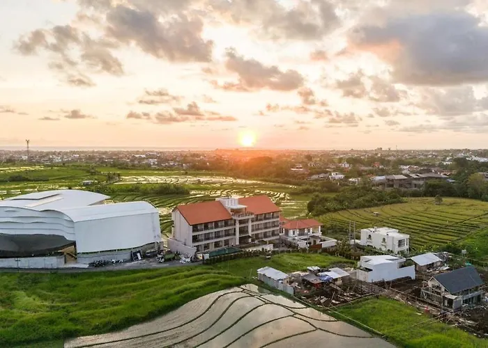 New Serenity Twin Rice Field View Canggu *