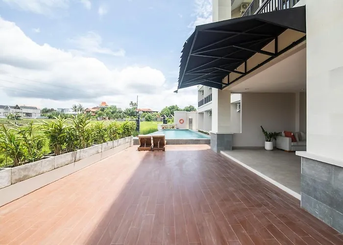 New Serenity Twin Rice Field View Canggu アパート *