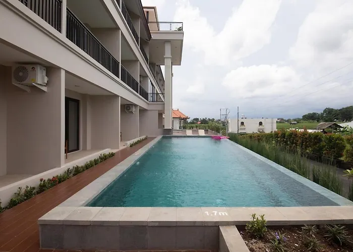 New Serenity Twin Rice Field View Canggu アパート *