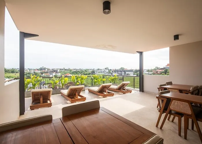 New Serenity Twin Rice Field View Canggu アパート *