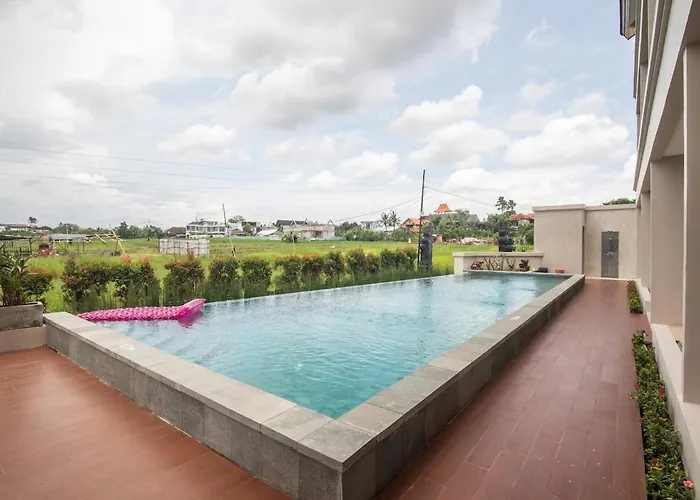 New Serenity Twin Rice Field View Canggu *