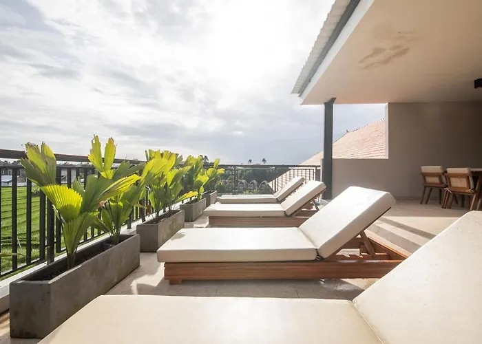 New Serenity Twin Rice Field View Canggu アパート *
