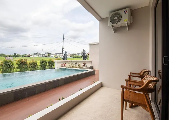 New Serenity Twin Rice Field View Canggu