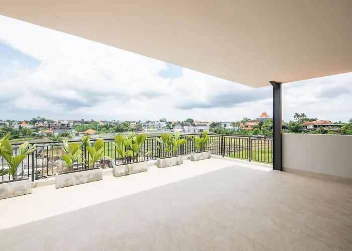 New Serenity Twin Rice Field View Canggu アパート *