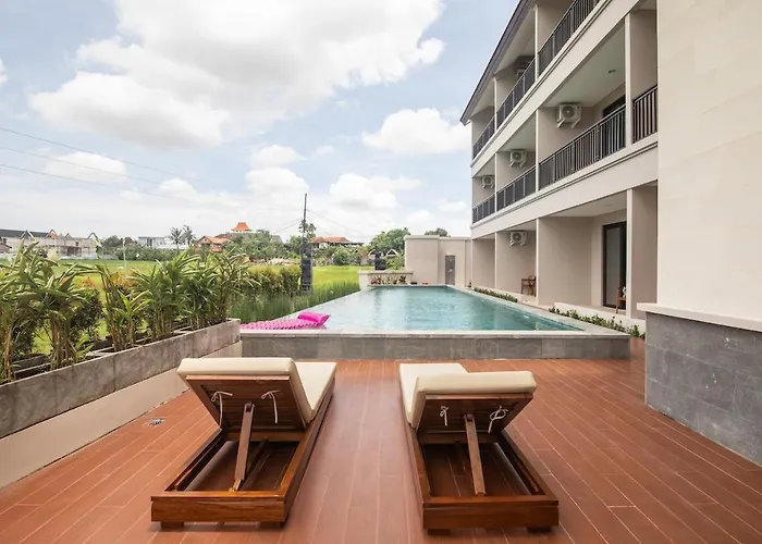 New Serenity Twin Rice Field View Canggu デンパサール