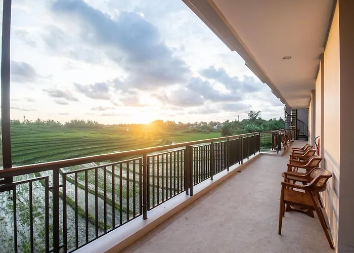 New Serenity Twin Rice Field View Canggu *